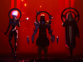 Gatekeeper Steam teaser que muestra tres guardianes con un fondo rojo