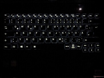 Fujitsu LifeBook U7311 - Retroiluminación del teclado