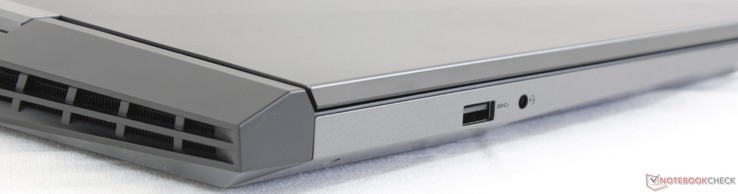 Izquierda: USB 3.1 Tipo A, audio combinado de 3.5 mm