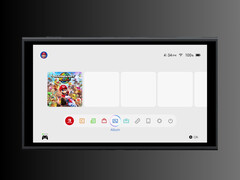 Menú de inicio de Nintendo Switch 2 (Nintendo of America, aplicación Nintendo Today!)