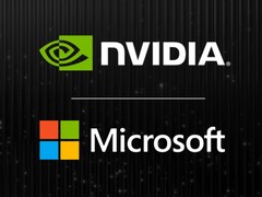 Se muestran los logotipos de Nvidia y Microsoft (Fuente de la imagen: blog de Nvidia con modificaciones)