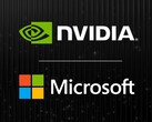 Se muestran los logotipos de Nvidia y Microsoft (Fuente de la imagen: blog de Nvidia con modificaciones)