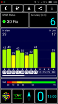 Prueba de GPS al aire libre