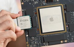El Apple M1 Ultra ocupa la mayor parte de la placa lógica del Mac Studio. (Fuente de la imagen: Max Tech)