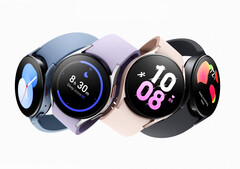 La serie Galaxy Watch5 es la primera que se lanza con Wear OS 3.5. (Fuente de la imagen: Samsung)