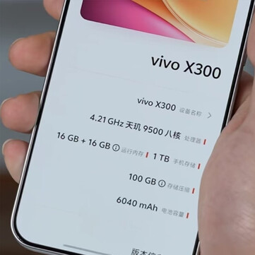 El Vivo X300. (Fuente de la imagen: New Evaluation Technology)