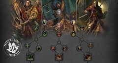 Avance del árbol de habilidades de Warhammer 40,000: Darktide RPG (Fuente: Fatshark)