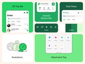 Meta ha rediseñado el diseño de WhatsApp en Android e iOS. (Imagen: Meta)