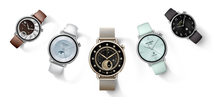 Xiaomi vende el Watch S4 de 41 mm con múltiples acabados en China. (Fuente de la imagen: Xiaomi)