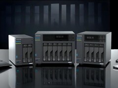 El NAS Lockerstor de Asustor dispone de hasta 6 bahías para unidades con una capacidad máxima de 212 TB. (Fuente de la imagen: Asustor)
