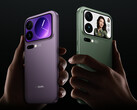 El Xiaomi 17 Pro y el Xiaomi 17 Pro Max se alejan de la mayoría de los smartphones candybar con pantallas secundarias comparativamente grandes. (Fuente de la imagen: Xiaomi)