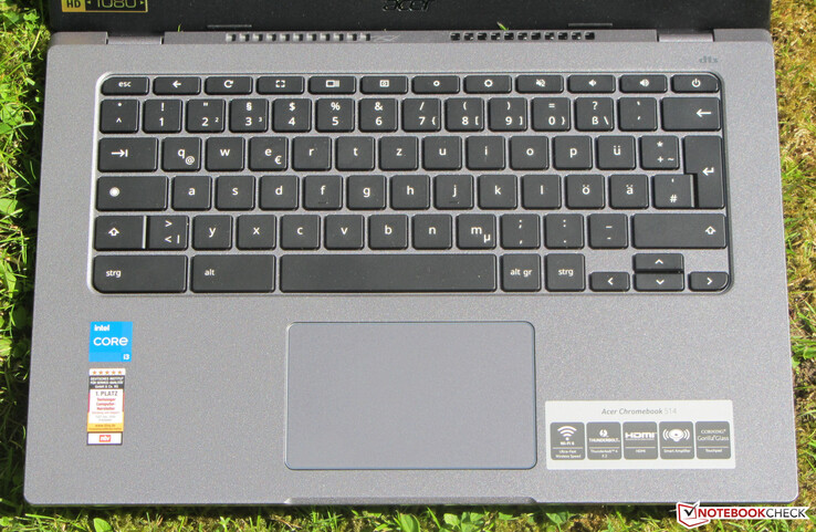 Chromebook 514 - Dispositivos de entrada