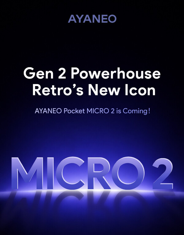 Ayaneo presenta la consola portátil horizontal Pocket Micro 2.