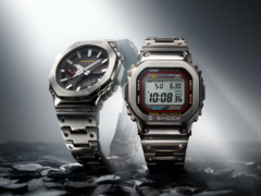 Los nuevos relojes GM-B2100SD-1C y GMW-B5000D-1C de Casio pueden encargarse por adelantado en Japón. (Fuente de la imagen: Casio)