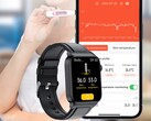 El smartwatch E500 aparece con sensores de glucosa en sangre y temperatura corporal. (Fuente de la imagen: AliExpress)