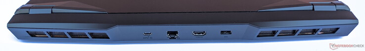 Parte trasera: 1x USB Type-C 3.2 Gen. 2, LAN Gigabit, HDMI, fuente de alimentación