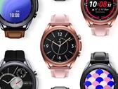 Los próximos smartwatches Galaxy Watch y Watch Active tendrán pantallas redondas. (Fuente de la imagen: Samsung)