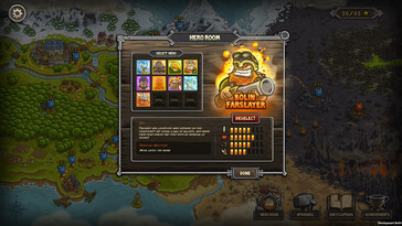 En la imagen: Una captura de pantalla del juego Kingdom Rush - Tower Defense.