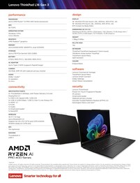 Especificaciones del Lenovo ThinkPad L16 Gen 3 AMD.