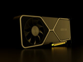 Una representación de cómo podría verse el RTX 3080 basada en diseños filtrados. (Fuente de la imagen: u/dertpert88)
