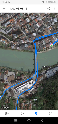 Prueba de GPS: Blackview A60 Pro - Puente