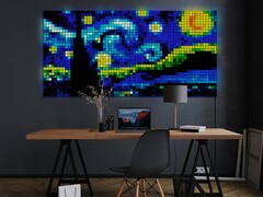 Puedes sincronizar las luces inteligentes Twinkly Squares con tu juego utilizando Razer Chroma RGB u Omen Light Studio. (Fuente de la imagen: Twinkly)