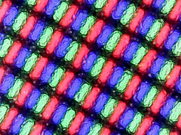 Conjunto de subpíxeles RGB (141 PPI)