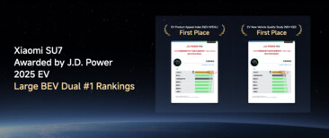 Xiaomi YU7 SUV premio a la mejor autonomía. (Fuente: Xiaomi)