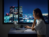 El Zenbook Pro 14 Duo OLED es un portátil compacto con pantalla secundaria. (Fuente de la imagen: ASUS)