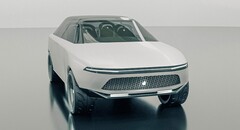 Render del concepto de coche patentado Apple (imagen: Vanorama)