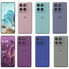 La Edge 60 y la Edge 60 Pro, de arriba a abajo. (Fuente de la imagen: vía WinFuture)