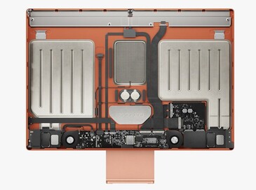 Apple iMac 24 con dos ventiladores. (Fuente de la imagen: @fiyin/Apple)