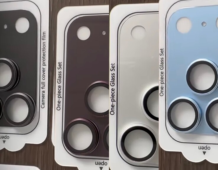 las fundas protectoras de la cámara del iPhone 18 Pro y del iPhone 18 Pro Max ofrecen otro vistazo a las opciones de color con las que cuenta Apple.