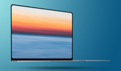 Un concepto de representación del rumor de que el MacBook Air ha sido rediseñado. (Imagen: Macrumores)