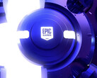 El último sorteo para móviles de Epic Games durará hasta el 11 de junio, logo fotografiado.