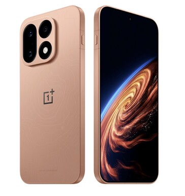 El OnePlus 16 en la variante de color «Mars Masterpiece».