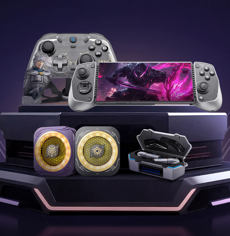 El nuevo Blade Controller es uno de los varios accesorios para juegos que RedMagic ha presentado simultáneamente. (Fuente de la imagen: RedMagic)