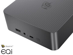 El renovado Beelink EQi12 cuesta a partir de 319 dólares. En la imagen: una imagen promocional del mini PC. (Fuente de la imagen: Beelink - editado)