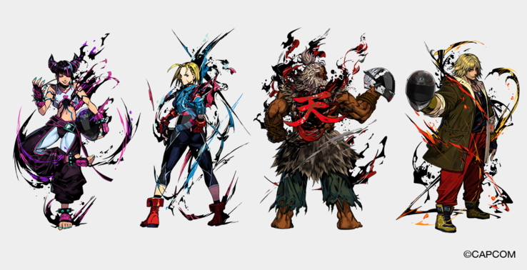 Juri, Cammy, Akuma y Ken inspiraron los cuatro gráficos de la colección de cascos K1 S de Street Fighter 6 de AGV, exclusiva de Japón.