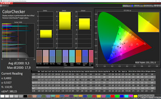 CalMAN: ColorChecker - sRGB