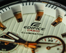 Un primer plano del logotipo de Casio Edifice