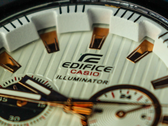Un primer plano del logotipo de Casio Edifice