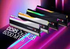 DDR5-8200 ya es posible en las mobos AM5 de AMD. (Fuente de la imagen: G.Skill)