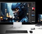 El LG UltraFine 6K 32U990A presenta un panel casi sin bordes en una elegante carcasa. (Fuente de la imagen: LG)