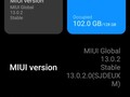 Android mIUI 13.0.2, basado en 12, ya está disponible para el Xiaomi Mi 10T Pro (Fuente: propia)