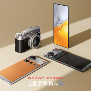 Detalles del diseño del Nubia Z70S Ultra (Fuente de la imagen: Nubia)
