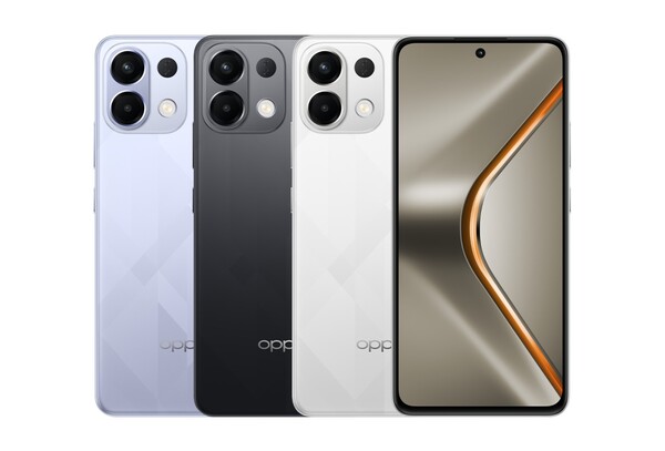 El Oppo K12s está disponible en tres colores. (Fuente de la imagen: Oppo)