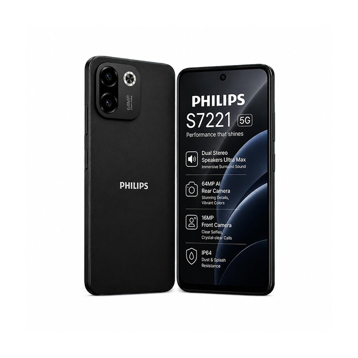 El Philips S7221 5G.