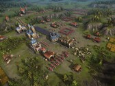 Una imagen en la que se ven edificios de Cossacks 3.