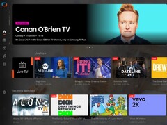 Pantalla de inicio del Samsung TV Plus tras la actualización (Fuente: Samsung Newsroom)